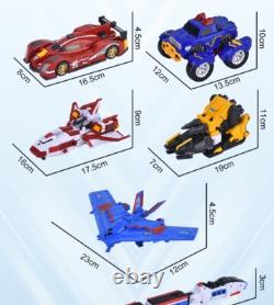 Tobot V Galaxy Detectives 8 Transform Figure Boys Toy Car Truck Vehicle Robot