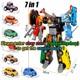 Tobot X Y Z D V K T Combiner Robot Giga 7 Figure Integration Boy Toy Car Vehicle