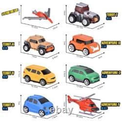 Tobot X Y Z D V K T Combiner Robot GIGA 7 Figure Integration Boy Toy Car Vehicle