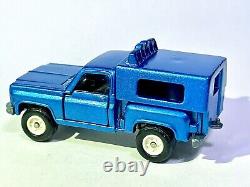 Tomica Diecast Blue 1978 Chevrolet Truck Pocket Cars CUSTOM MADE SOLID BLUE