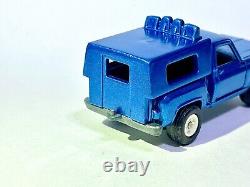 Tomica Diecast Blue 1978 Chevrolet Truck Pocket Cars CUSTOM MADE SOLID BLUE