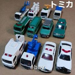 Tomica minicar riot police vehicle 13-car set Takara Tomy