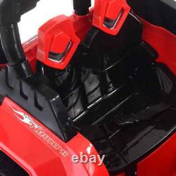 Topbuy SUV Kid Ride On Toy Car Off-road Vehicle 12V Electric ATV Red