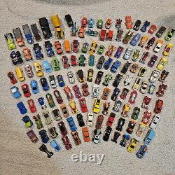 Toy Car Lot 135 Vehicles Hot Wheels Matchbox Maisto John Deere Truck Different