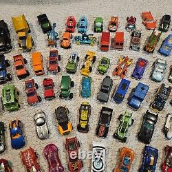 Toy Car Lot 135 Vehicles Hot Wheels Matchbox Maisto John Deere Truck Different