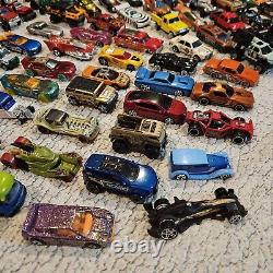 Toy Car Lot 135 Vehicles Hot Wheels Matchbox Maisto John Deere Truck Different