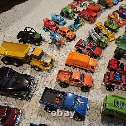 Toy Car Lot 135 Vehicles Hot Wheels Matchbox Maisto John Deere Truck Different