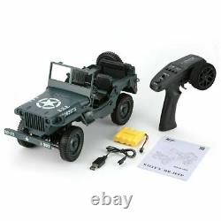 Toy Car Military Model 110 Mini Jeep Remote Control Buggy 4WD RC Truck Off-Road