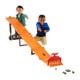 Toy Car Playset With Lights, Sounds & 6 164 Scale Vehicles, Super 6-lane Rac