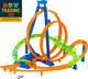 Toy Car Track Set Action Epic Crash Dash With 164 Scale Vehicle & 5 Action Zone