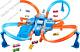 Toy Car Track Set, Criss Cross Crash With 164 Scale Vehicle, Powered By A Motor