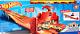 Toy Car Track Set With Lights, Sounds & 6 164 Scale Vehicles, Super 6-lane Rac