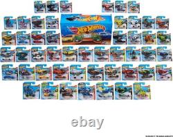 Toy Cars & Trucks, 50-Pack of 164 Scale Vehicles, Individually Packaged Sty