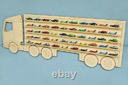 Toy car storage Hot Wheels Matchbox toy cars shelf Organizer Gift idea for boys