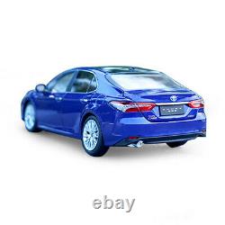 Toyota 8th Generation Camry 118 Model Car Diecast Vehicle Toys Collection Blue