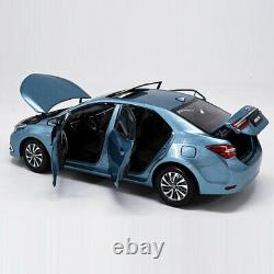 Toyota Corolla Hybrid 118 Diecast Car Model Alloy Vehicle Toy Collection Blue