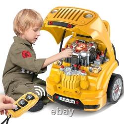 Toys Gifts for 3 4 5 6 7 8 Years Old Boys, Large Truck Engine, Mechanic Repai
