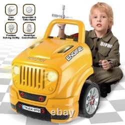 Toys Gifts for 3 4 5 6 7 8 Years Old Boys, Large Truck Engine, Mechanic Repai