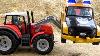 Tractor Rescue And Assemble Police Car Collection Toy Car Videos