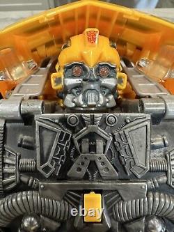 Transformers Movie Big Size Ultimate Bumblebee Camaro Vehicle Car Robot Toys