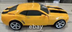 Transformers Movie Big Size Ultimate Bumblebee Camaro Vehicle Car Robot Toys