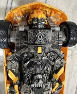 Transformers Movie Big Size Ultimate Bumblebee Camaro Vehicle Car Robot Toys