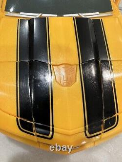 Transformers Movie Big Size Ultimate Bumblebee Camaro Vehicle Car Robot Toys