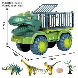Truck Dinosaur Transport Engineering Vehicle Model Educational Toy Toy Car LN