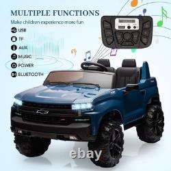 Two Seater Electric Kids Vehicle Licensed Chevrolet Silverado Ride On Toy Car