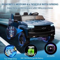 Two Seater Electric Kids Vehicle Licensed Chevrolet Silverado Ride On Toy Car