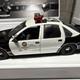 Ut Chevrolet Black/white Police Vehicle Diecast Car With Light Bar Opening Doors