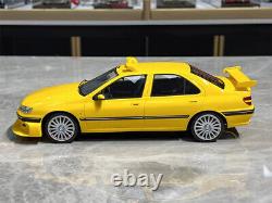 VEHICLE Art 1/18 Peugeot 406 TAXI 2001 ZY 13 Resin Diecast Model Car Gifts White