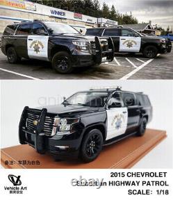 VEHICLE Art 1/18 Saboban 2015 California Police Car Resin Model toy Collection