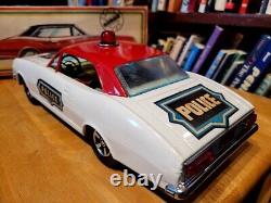 VERY NICE VINTAGE GORGO 1967 CHEVROLET CAMARO FRICTION POWERED POLICE CAR in BOX