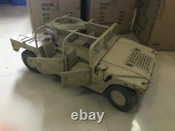 VGIJOE 1/6 Military Alloy Truck Model Hummer Vehicle Car Model Sand Color Toy