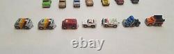 VINTAGE 1986-89 100% Galoob Micro Machines Vehicle Tank Boat Truck Car Lot Of 38