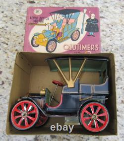 VINTAGE ORIGINAL 1950's 60's OLDTIMERS TOY CAR #8 NOS MIB MODERN TOYS JAPAN
