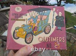 VINTAGE ORIGINAL 1950's 60's OLDTIMERS TOY CAR #8 NOS MIB MODERN TOYS JAPAN