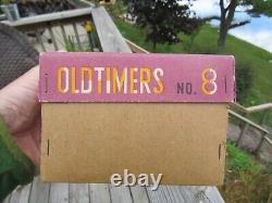 VINTAGE ORIGINAL 1950's 60's OLDTIMERS TOY CAR #8 NOS MIB MODERN TOYS JAPAN