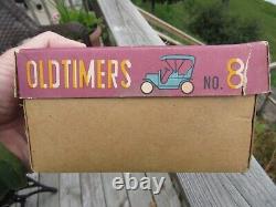 VINTAGE ORIGINAL 1950's 60's OLDTIMERS TOY CAR #8 NOS MIB MODERN TOYS JAPAN