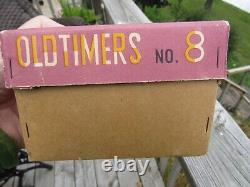 VINTAGE ORIGINAL 1950's 60's OLDTIMERS TOY CAR #8 NOS MIB MODERN TOYS JAPAN