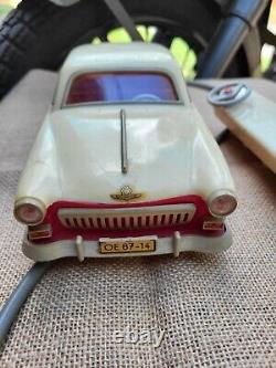 VINTAGE Soviet Toy Car VOLGA GAZ 21 1970'S BATTERY OPERATED GERMANY REMOTE