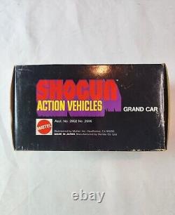 VINTAGE UNOPENED Shogun Action Vehicles Grand Car Diecast #2902 #2696 ca. 1978