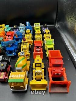 VTG Bob the Builder Diecast Toy Car Vehicles Lot 78 Vehicles + Trailers & More