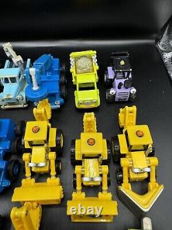 VTG Bob the Builder Diecast Toy Car Vehicles Lot 78 Vehicles + Trailers & More