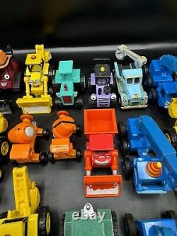 VTG Bob the Builder Diecast Toy Car Vehicles Lot 78 Vehicles + Trailers & More