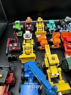 VTG Bob the Builder Diecast Toy Car Vehicles Lot 78 Vehicles + Trailers & More