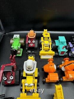 VTG Bob the Builder Diecast Toy Car Vehicles Lot 78 Vehicles + Trailers & More