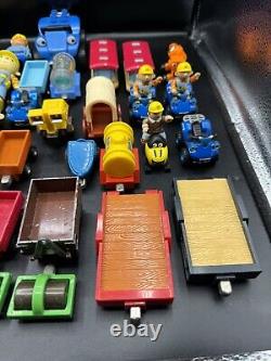 VTG Bob the Builder Diecast Toy Car Vehicles Lot 78 Vehicles + Trailers & More