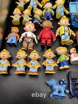 VTG Bob the Builder Diecast Toy Car Vehicles Lot 78 Vehicles + Trailers & More